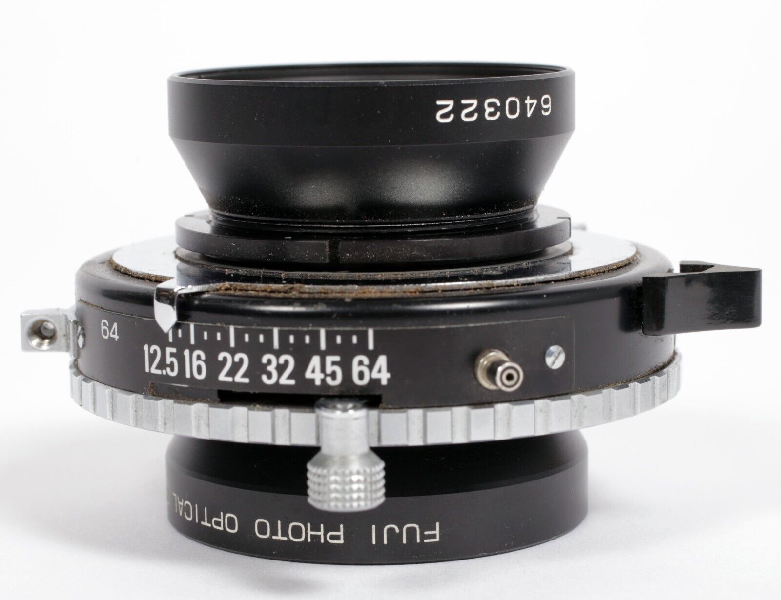 Fuji Fujinon C 450mm F12.5 lens in Copal #1 shutter #322